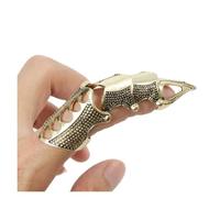 Bague en os de Doigt Danganronpa, Style Gothique, Celestia Ludenberg, Punk, Classique, Tendance, Accessoires de Cosplay for Halloween(Bronze Color)