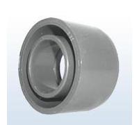 Bague en PVC rouge - Manchon adhésif - 63 x 50 mm