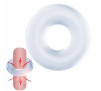Bague en silicone 1PC plus, exclusive pour hommes