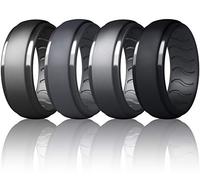 Bague en silicone pour hommes, alliances en silicone pour hommes, alliances en caoutchouc pour hommes, alliances en silicone pour hommes, 11, Silicone, Andere