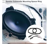 Bague Espacement Haut-Parleur Bague Espacement Tweeter Adaptateur Espacement Haut-Parleur Pour Mercedes-Benz Vieting Étanche Haut-Parleur Subwoofer Anneau Support Abs 2 Ensembles
