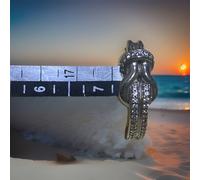 BAGUE ESPRIT taille 57 / 18 mm argent LOVE BEND RING ESRG91603A180