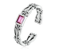 Bague exquise, bagues femmes, bague ouverte à motif vintage, ensemble de bagues ouvertes en argent bagues réglables anneaux d'orteil à nœud ouvert divers anneaux de queue empilables bijoux de plage fo