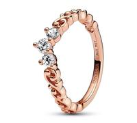 Bague Femme - 182232C01 - Argent 925 - Or rose - Zirconia Cubique - Taille 52 52