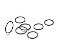 Bague Femme Anneaux du Doigt Acier Inoxydable Alliance Fille Midi Phalange Fiançailles Empliable Ultra Fine Knuckle Twist-Noir Bijoux Cadeau Noël Fêtes des Mères Grâce Mariage Fantaisie