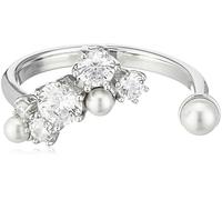 Bague Femme Constella Perle Blanc Argenté - Swarovski 60