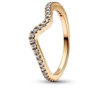 Bague Femme - PANDORA - 162539C01 - Doré - Oxyde de zirconium - Taille 56 (Ø17,8 mm) 56