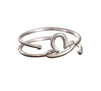 Bague Femmebagues En Argent Pour Homme Et Femme Signe Du Zodiaque Capricorne Empilables Constellation Astrologie Céleste Ajustable 43 À 47 Cm Bijoux Cadeaux D'Anniversaire Bague En Argent Platine-