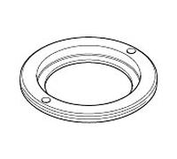 bague filetée Dornbracht M50 x 2000 09240103090 brut