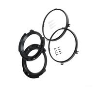Bague Garniture 7" Installation pour facile 2007-2018 Bague Garniture | ABS pour robuste, résistance chocs, usage tout-terrain, couleur noire, compatibilité pour jk 2007-2018