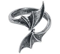 Bague Gothic de Alchemy Gothic - Bague Night with the Goethe - pour Femme - couleur argent L-XL