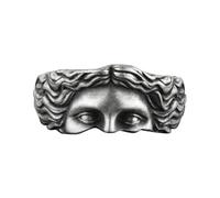 Bague grecque antique - Attire le regard de tout le monde - Bague tendance chic index - Irrésistible Appeal Calmant Charmante Bague grecque Matériau Antique Bague Vénus pour fête en plein air