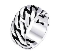 Bague Homme Acier Inoxydable Chaîne à maillons - 21.5mm