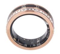 Bague Intelligente, Anneau de Suivi d'activité Physique avec étanchéité IP68, Prise en Charge BT 5.1, Application, Compteur de Pas, Bague Intelligente Portable pour