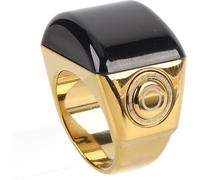 Bague intelligente Compteur Bague intelligente Tasbih en alliage de zinc IP67 Compteur digital rechargeable Compteur de prières Rappel de l'heure Unisexe 22mm / 0.9in