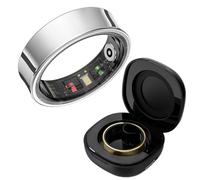 Bague intelligente de fitness pour homme et femme - Android iOS - SpO2 - Tracker de sommeil - Étanchéité IP68 - Podomètre - Calories - Fréquence cardiaque - Moniteur de sommeil - Tracker d'activité