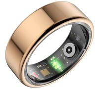 Bague intelligente de fitness - Pour homme et femme - Étanchéité IP68 - Avec podomètre, calories, fréquence cardiaque, moniteur de sommeil - Bague intelligente Android iOS