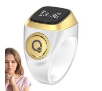 Bague intelligente pour femme - Compteur électronique numérique - Compteur électronique des doigts, rechargeable intelligent, clicker total, compatible avec plusieurs langues, suit votre, Voir