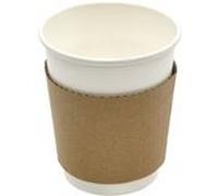 Bague isolante en carton pour gobelet 240 ml 1000 unités Betik 12