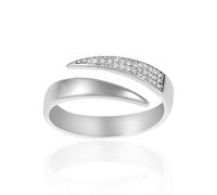 Bague LES PETITES MERVEILLES en Or 750/1000 Blanc et Diamant