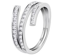 Bague Lotus En Argent 925 Avec Pierre En Zircone, Tendance Jlp3731-3-112