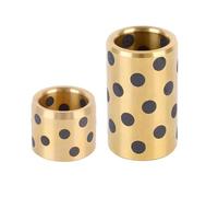 Bague lubrifiante solide en laiton | Cuivre noir, alésage 110/120 mm, hauteur 30-150 mm : utilisation industrielle(110x130x120mm)