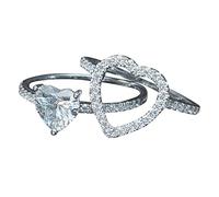 Bague lumineuse pour femme en alliage avec fil barbelé, 10, Métal, Aucune pierre précieuse