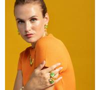 Bague Luxenter Avec ÅIl De Chat Multicolore En Or 18 Carats - Shureo