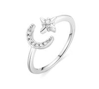 Bague Luxenter Ily, Finition Rhodium