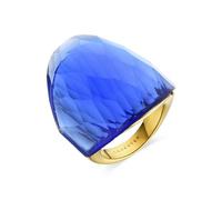 Bague - LUXENTER - Konsil - Argent - Oxyde de zirconium - Bleu M
