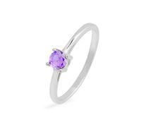 Luxenter Bague en argent sterling 925 avec zircone - Otieno