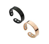 Bague magnétique saine pour femme (réglable) - Soulage le stress, amélioration du sommeil et soulagement de la fatigue, anneau de fitness pour perdre du poids, thérapie magnétique et accessoire de