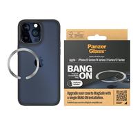 PanzerGlass ® Bang On MagSafe Compatibility Ring iPhone 16 | 15 | 14 | 13 | 12 Protection d'écran transparent Apple 1 pièce(s)