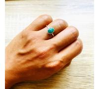 Bague margaux amazonite argent