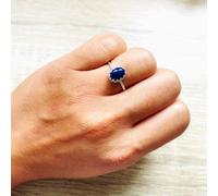 Bague margaux lapis lazuli argent