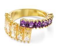 Bague Matrix, Tailles variées, Multicolore, Placage de ton or 52