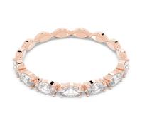 Bague Matrix Vittore, Taille marquise, Blanche, Doré à l’or rose 18 carats (750/1000) 55