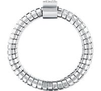 Morellato Bague Femme, Acier, Cristaux, Collection ONDA, Effet Rayé