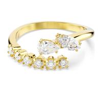 Bague ouverte Mesmera, Tailles variées, Blanche, Doré à l’or 18 carats (750/1000) 60