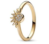 Bague - PANDORA - 162674C01-52 - Doré - Oxyde de zirconium - Taille 52 52