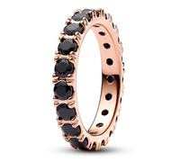 Bague - PANDORA - 180050C02-56 - Cristal - Doré rose - Taille 56 (Ø 17,8 mm) 56