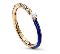 Bague PANDORA Double Pavé et Bleue Pandora ME