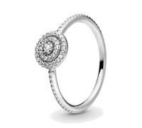 Bague - PANDORA - Élégance Lumineuse - Argent - Femme - Adulte 52