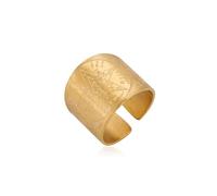Bague pentagramme Tetragrammaton pour homme Nom hébreu de Dieu YHVH YHWH Jéhovah Pentacle Yeshua Bague de prière bénie Amulette magique Bijoux Cadeau Wiccan (A-Tetragrammaton or, 9 (US))