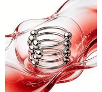 Bague Pliable à 4 Couches En Acier Inoxydable Multi-Point Pour Hommes, Nouvelle Bague De Trame De Taille RéGlable Pour Hommes-K + 10 (40mm)