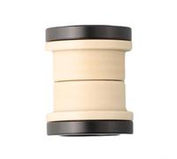 Bague pour amortisseur pour vtt Alliage 8mm Trou Central Bague | Alliage aluminium pour robuste, mat, tailles 22-68mm, pour amortisseurs arrière, compatible pour fox Rockshox(22mm)