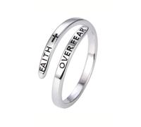 Bague pour femme, adolescente, fille, amour, amitié, promesse, soyez toujours avec vous, bijoux cadeaux pour couple, taille unique, Alliage de zinc, Aucune pierre précieuse