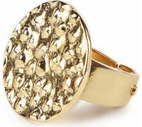 Bague pour femme Shabama Soho Laiton Plongé dans la lumière dorée Réglable