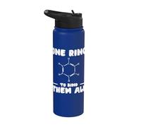 Bague pour les lier toutes les molécules de benzène Stainless Steel Insulated Water Bottle