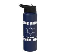 Bague pour les lier toutes les molécules de benzène Stainless Steel Insulated Water Bottle